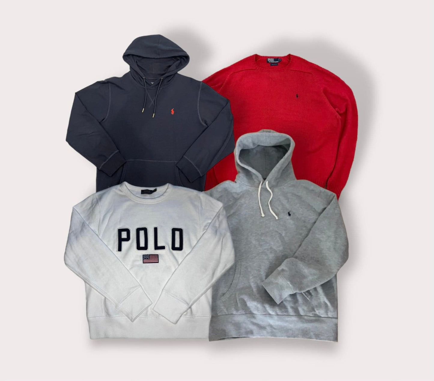 Box sweats & sweats à capuche Ralph Lauren 23,3€/pcs grade A