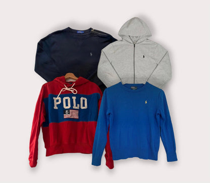 Box sweats & sweats à capuche Ralph Lauren 23,3€/pcs grade A