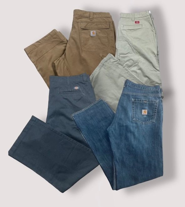 Mix Pants Carhartt Dickies - Grade A - Kloset Box